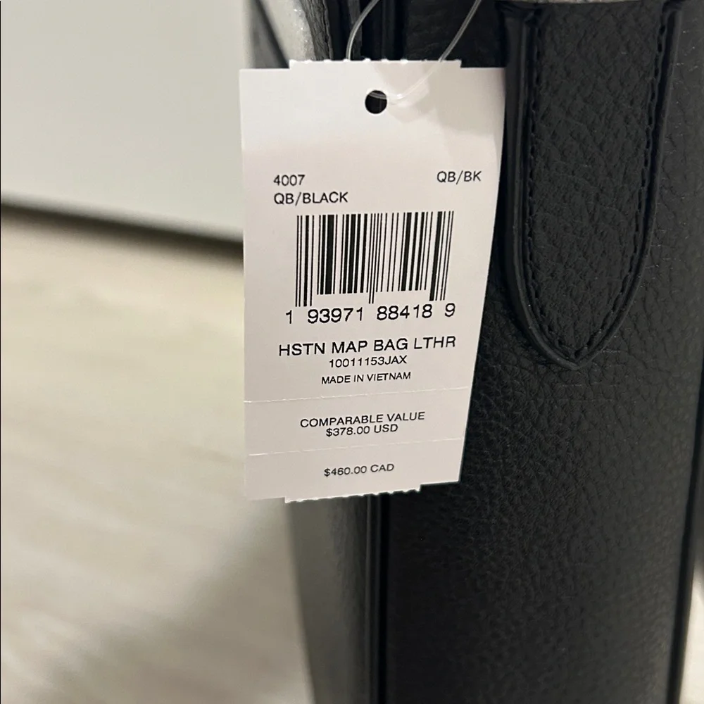 Coach (NWT) Houston Map Bag